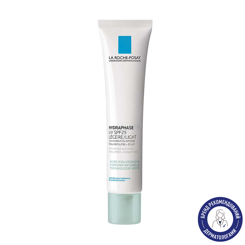 Інтенсивний зволожувальний крем для обличчя La Roche-Posay Hydraphase HA UV Light, SPF25, 40 мл